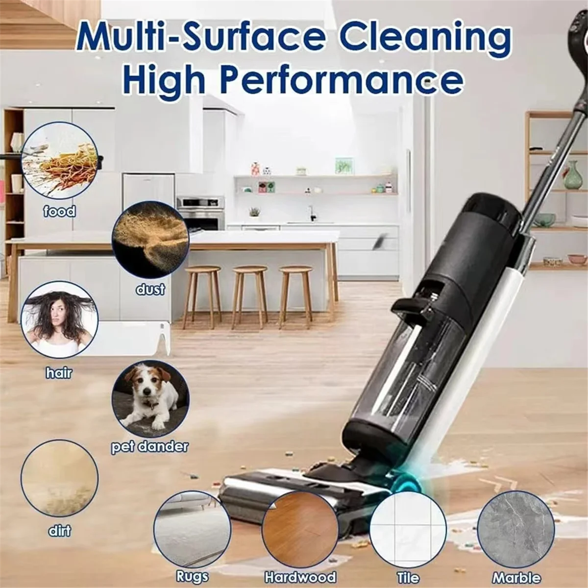 الجديد لأجزاء Floor ONE S7 Pro / S6 الإصدار 1 قطع غيار المكنسة الكهربائية الرطبة والجافة اللاسلكية مرشح فرشاة الأسطوانة