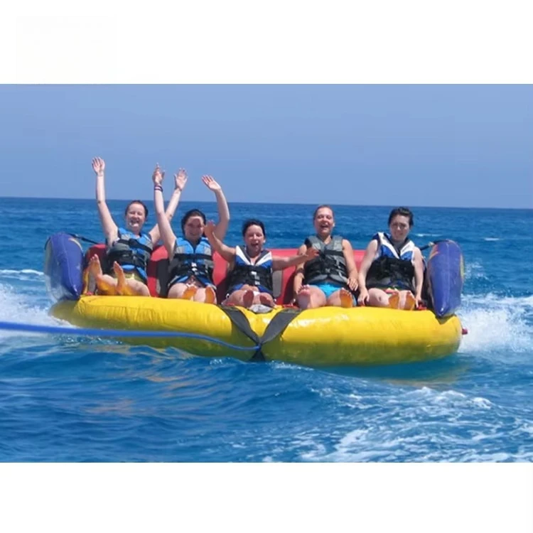 

Надувная лодка-пончик для 4-6 человек с возможностью буксировки, водный аттракцион для водных видов спорта.
