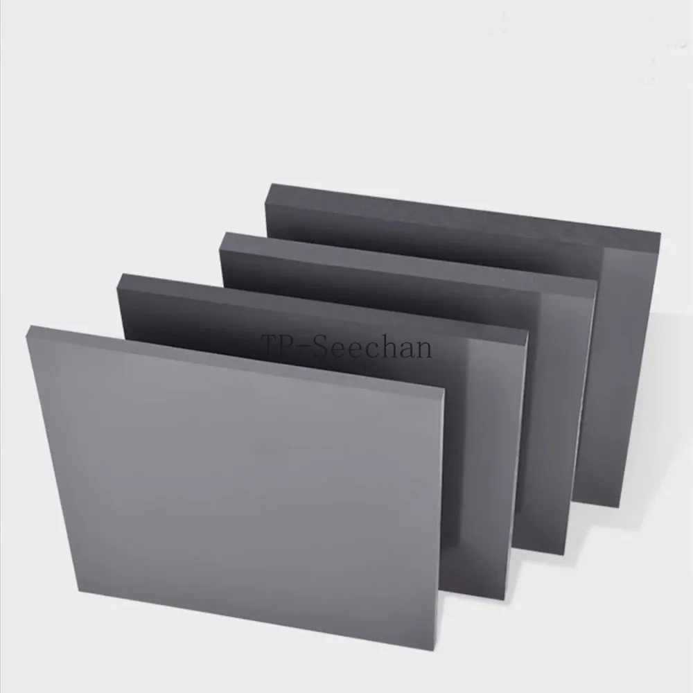 Gray PVC Sheet Thick 2/3/4/5/6/8/10/12/15~20mm Engineering Plastic Board Polyvinyl Chloride Hard Sheet 100x200/200x200/200x300mm