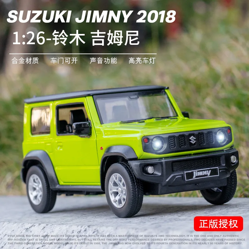

1:26 Suzuki Jimny SUV металлические литые игрушки из сплава модель автомобилей для мальчиков Детский подарок внедорожник хобби Коллекция F425
