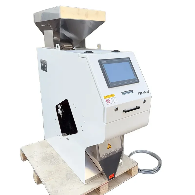 Dust-proof High-efficiency Grain Color Sorter with Hair Dryer and Impurity Remover for Rice and Sunflower Seed Sorting