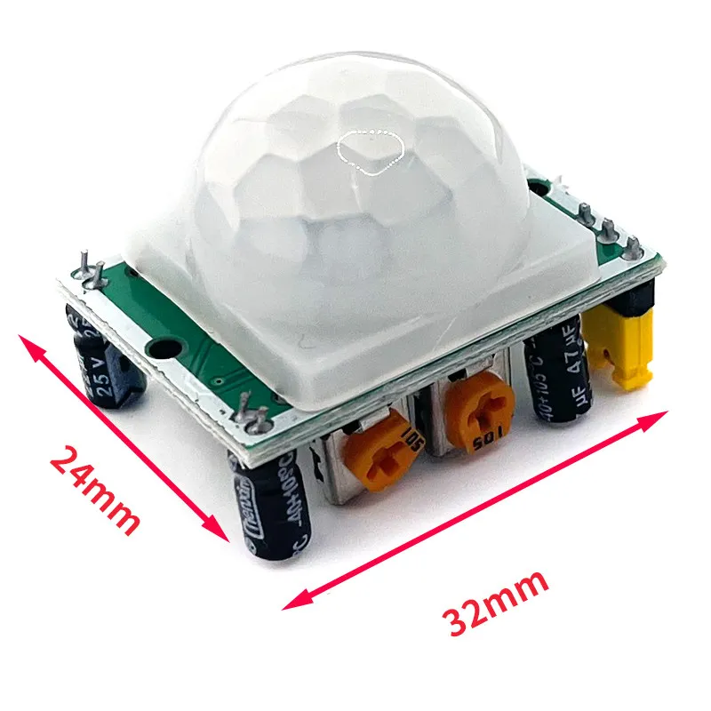 Detect HC-SR501 PIR Motion Sensor Module for Infrared Human Body Induction Probe  10pcs