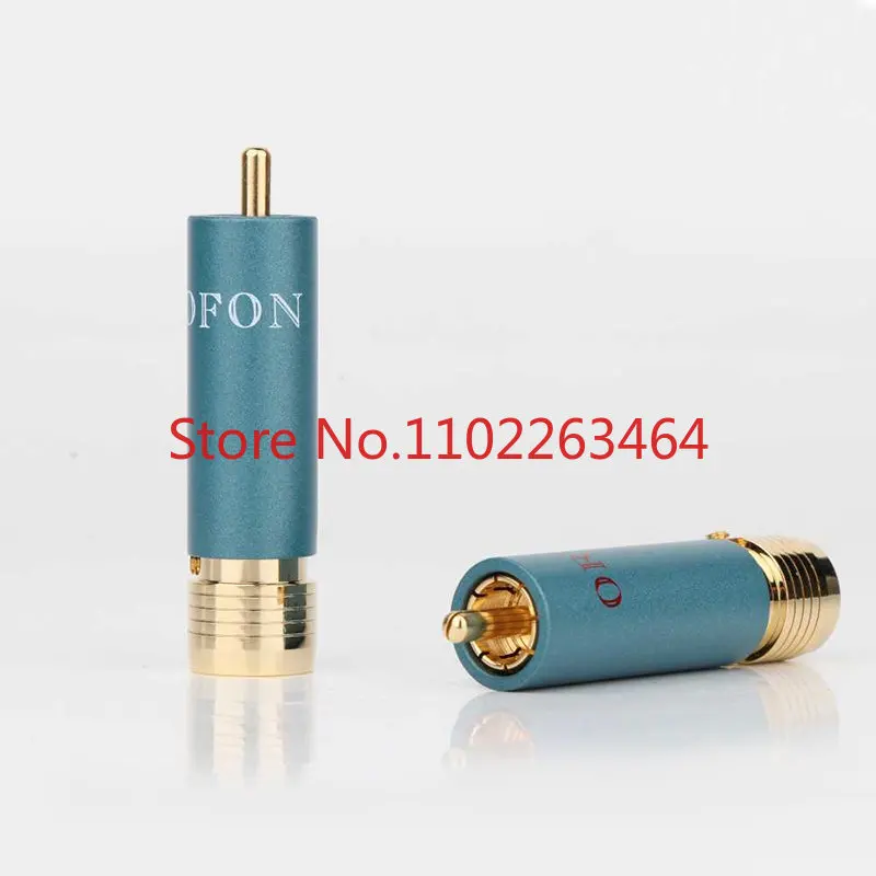 Altitude wind ORTOFON 24K gold-plated self-locking weld-free rca connector lotus plug RCA head