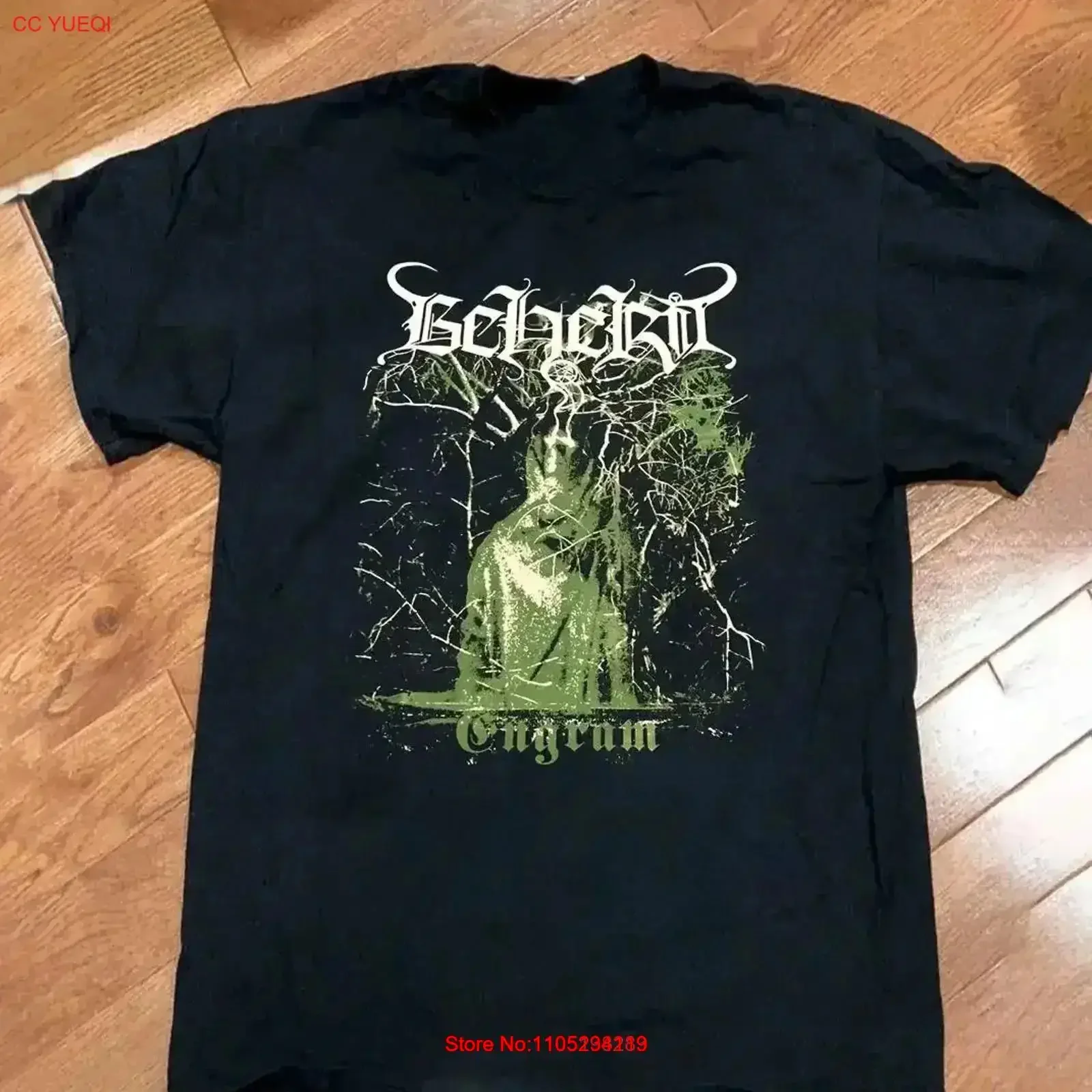 Beherit banda preto álbum t camisa adulto s 4xl uu586 vintage lavado respirável macio roupas de grife ligeiramente vintage lavado