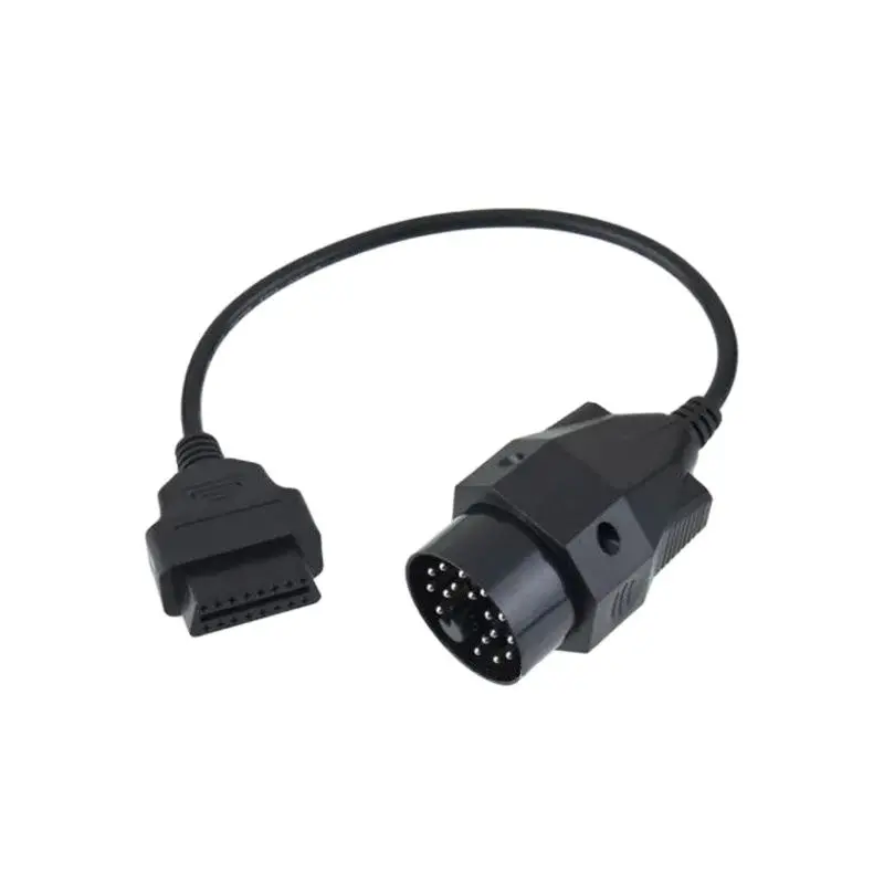 Conecte o cabo para BMW 20Pin para 16Pin, OBD2 Linha de conexão, Automotive Diagnostic Line, Terminal Line, 20Pin