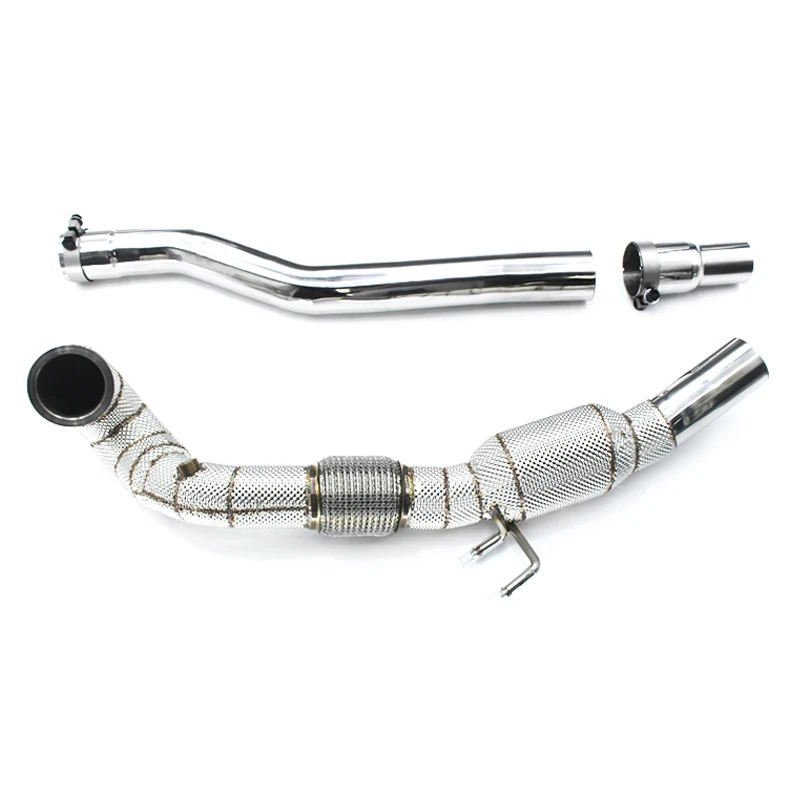 

Professional manufacturer of car turbocharger manifold full exhaust systems For AUDI S3 2.0T 2015-2023 exhaust system downpipe