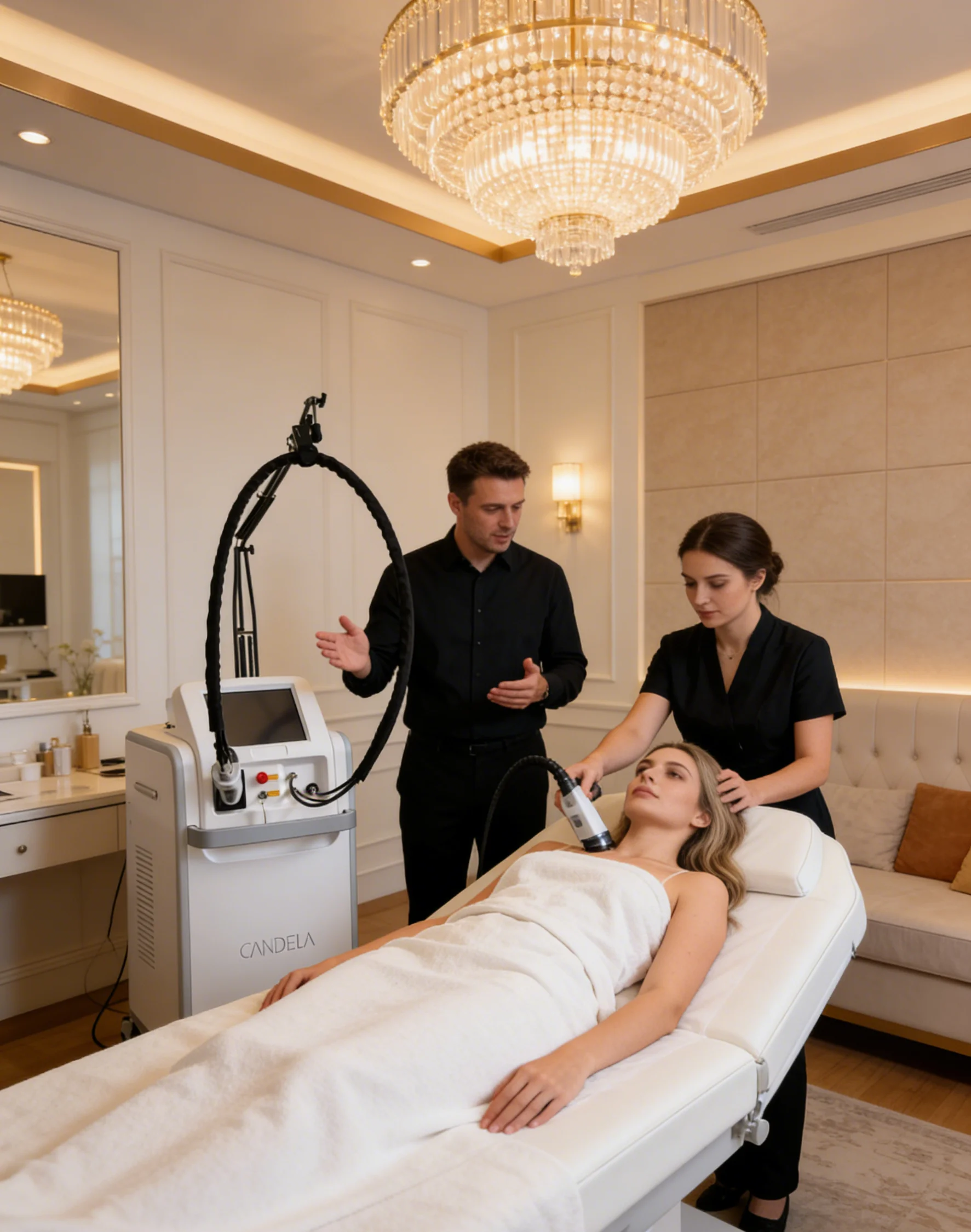 

SLyric Клинический аппарат для безболезненной эпиляции на основе александритового лазера 755 нм, высококачественный, 1064 нм