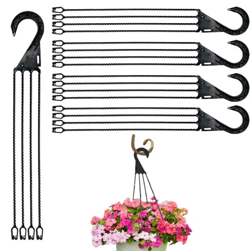 

Plant Hangers Outdoor Heavy Duty 5 Pieces Plant Chain Gardening & Lawn Accessory For Greening Coat Closet Bird Lantern Decor