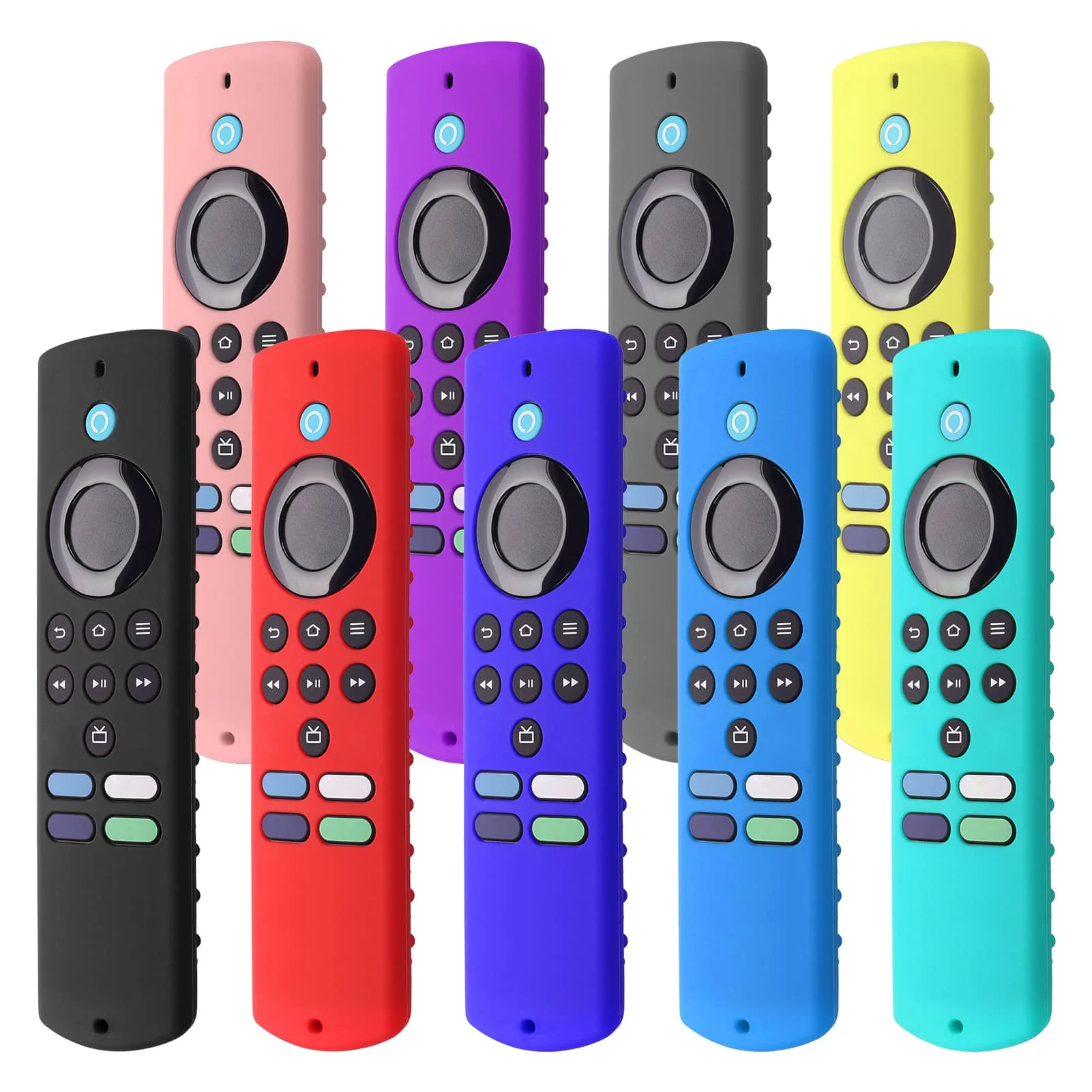 Силиконовый чехол для Fire TV Stick Lite 4k 2021 ударопрочный Противоскользящий пыленепроницаемый сменный защитный чехол для пульта дистанционного