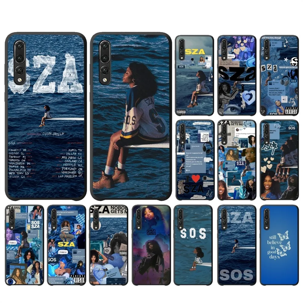 SZA SOS Albums Singer Phone Case For Huawei P 8 9 10 20 30 40 50 Pro Lite Psmart Honor 10 lite 70 Mate 20lite