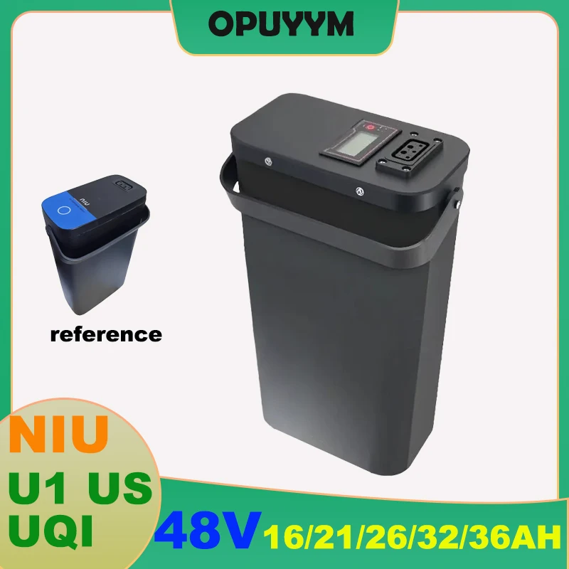 

Lithium battery 48V 16AH 21AH 26AH 32AH 36AH with BMS 50A 80A Bluetooth for Electric Motorcycle Scooter