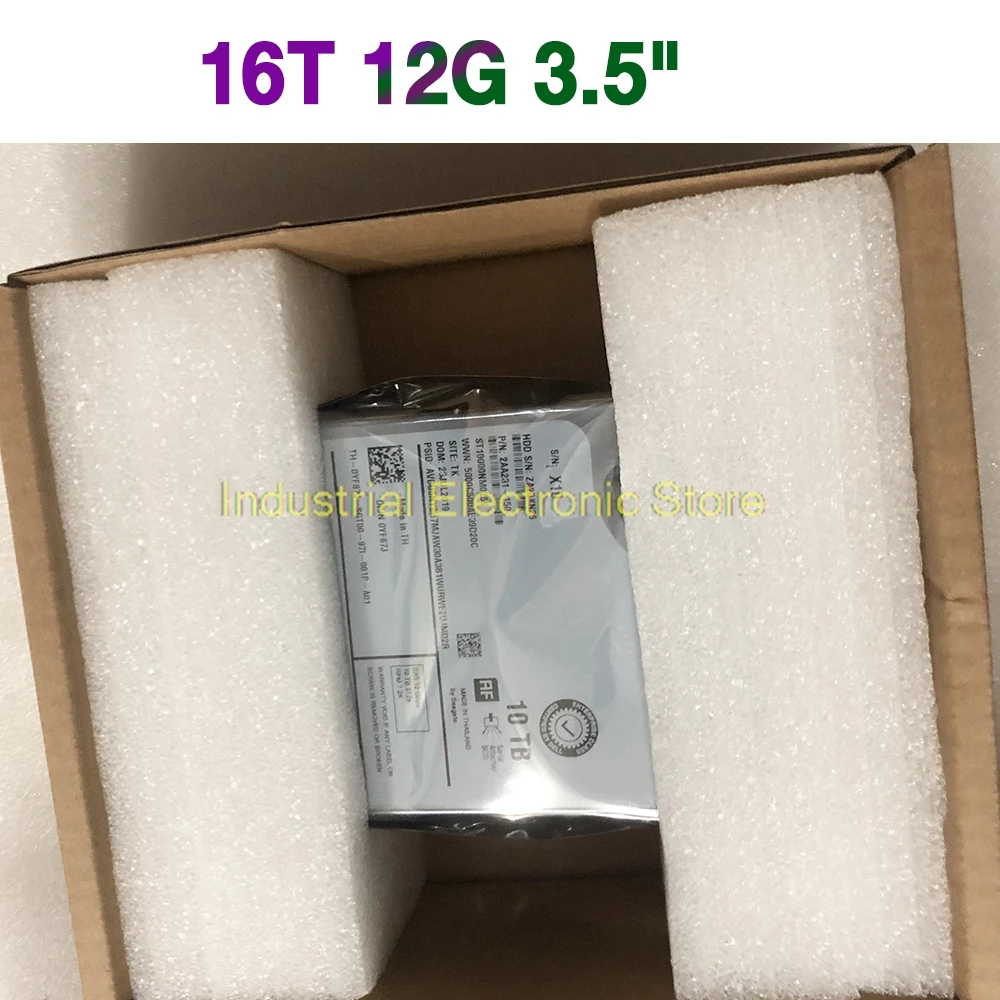 

16T R730 R740 SAS 12G 3,5 дюйма 24HF9 024HF9 MG08SCA16TEY