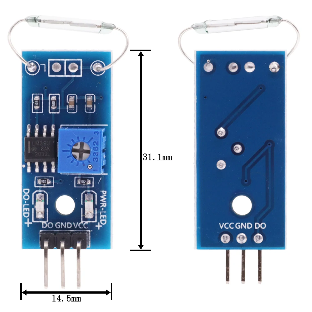 5/10/20PCS Reed sensor module magnetron module reed switch magnetic switch for arduino