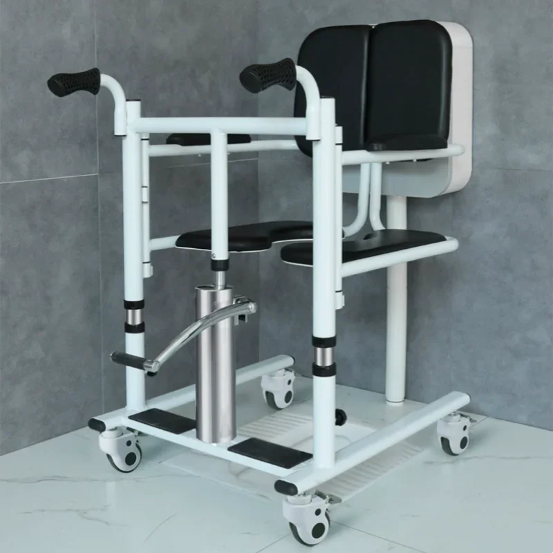 

Toilet Chair Price Hot Sale Manual Patient Lifting Transfer Chair For The Elderly