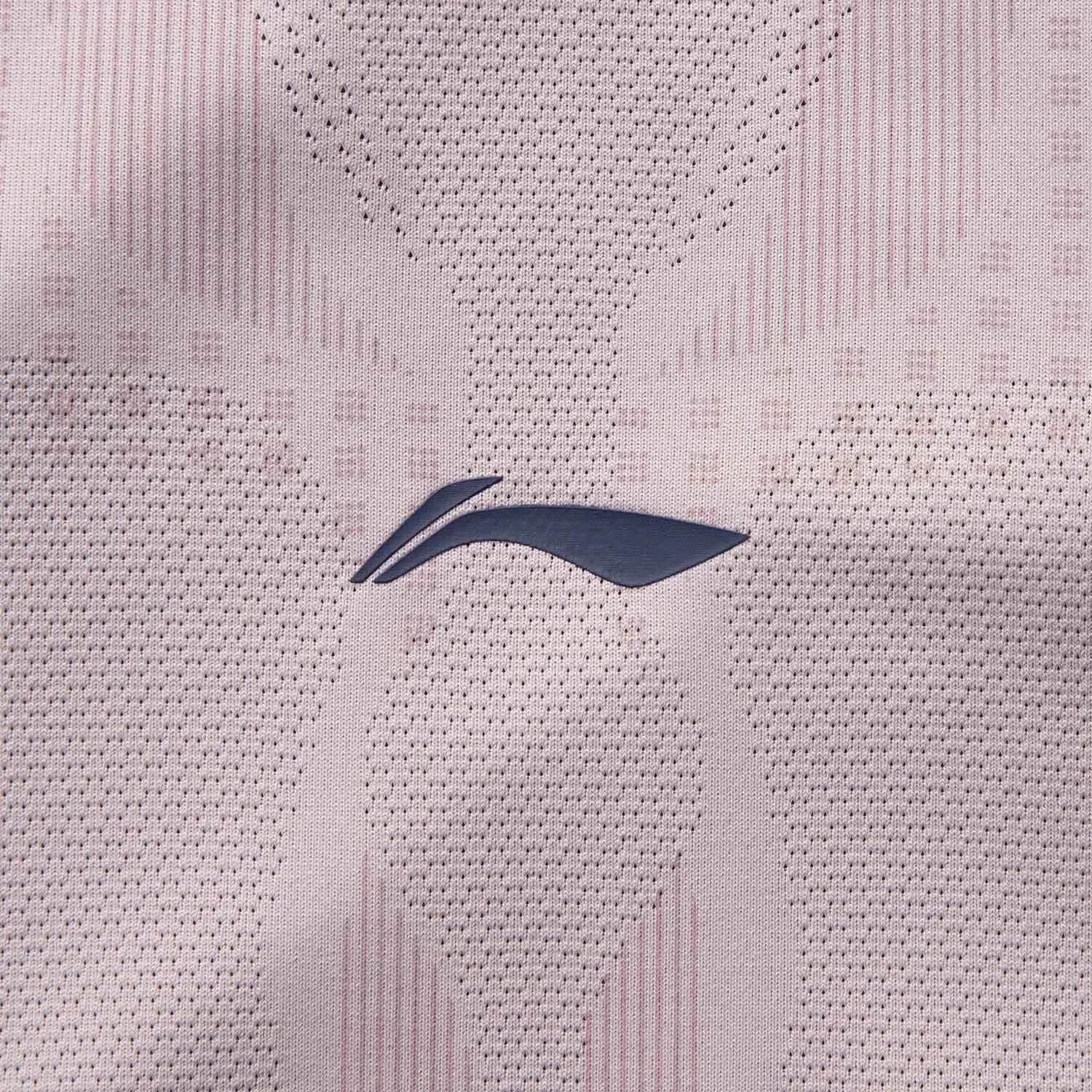 تي شيرت تدريب رجالي من Li-Ning في جاف فائق النحافة 89% بوليستر 11% إليستان بطانة عادية للياقة البدنية بأكمام قصيرة تي شيرت ATSV125