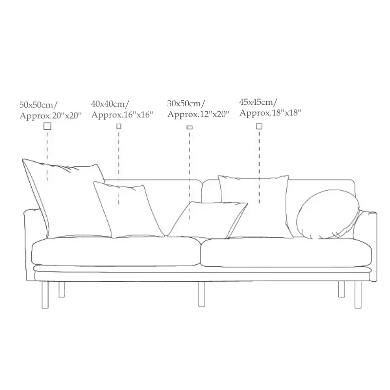 Modern Light Luxury Cushion Cover Geometric High-grade Pillow Cover Jacquard Pillowcase Bed Room Sofa Home Decor