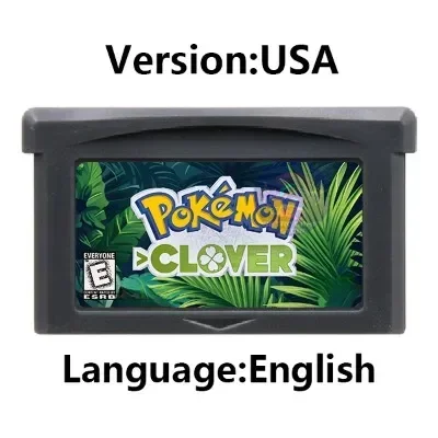 GBA Game Cartridge Pokemon Series Crown Flory Sky Unbound Quetzal geglazuurde Gaia Emerald Legacy videogameconsolekaart - afbeelding 1