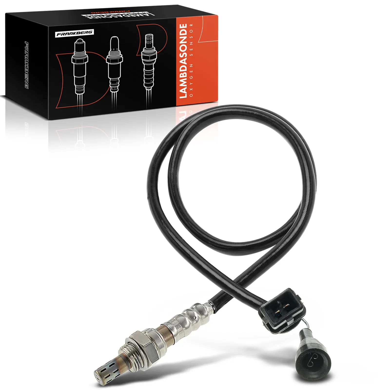 Frankberg 1x Lambdasonde Controlesonde Voor Audi 100 C4 80 B4 Renault Espace Lancia Fiat 250-23032 0007707638