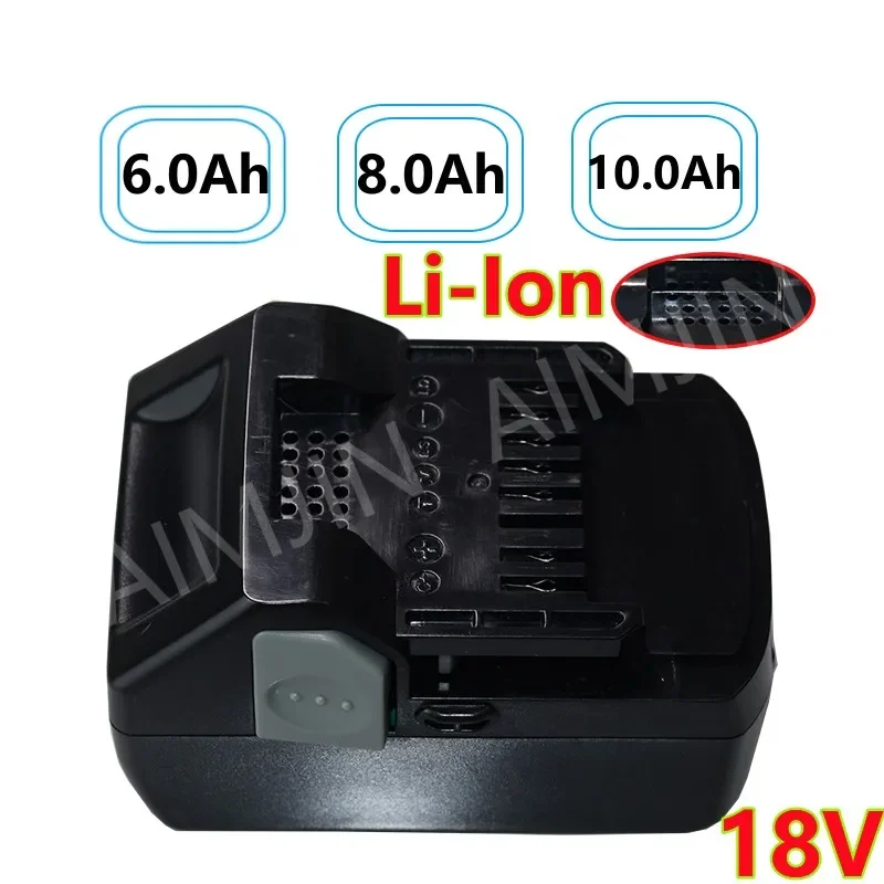 

18V 6.0Ah 8.0Ah 10.0Ah Li-Ion Replacement Battery For HITACHI BSL1820 BSL1840 BSL1850 BSL1860B BSL1830B