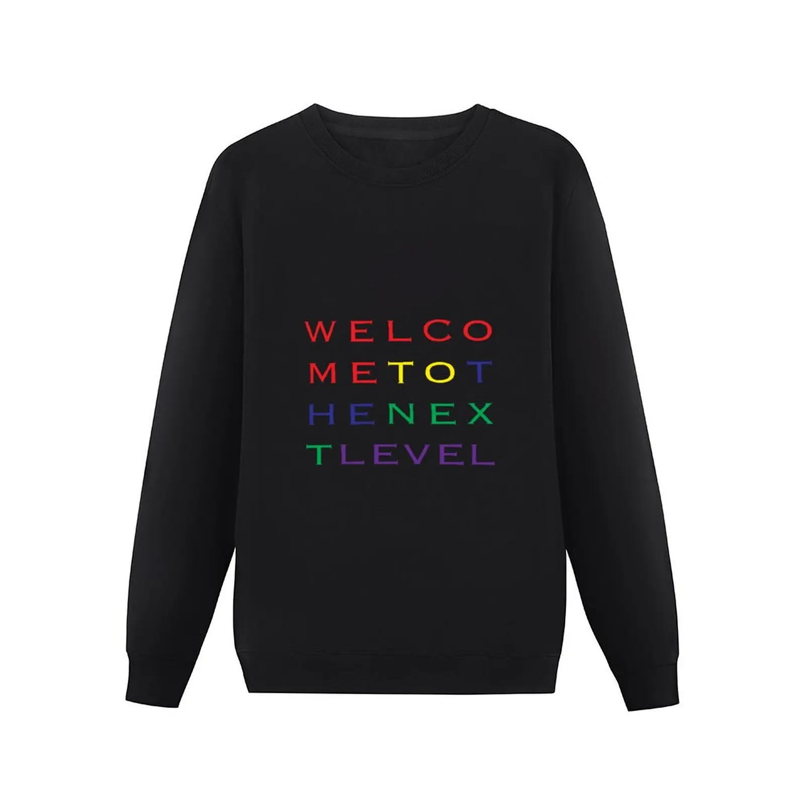 Welcome to the Next Level Pullover Hoodie men's winter sweater autumn clothes oversize sweatshirts