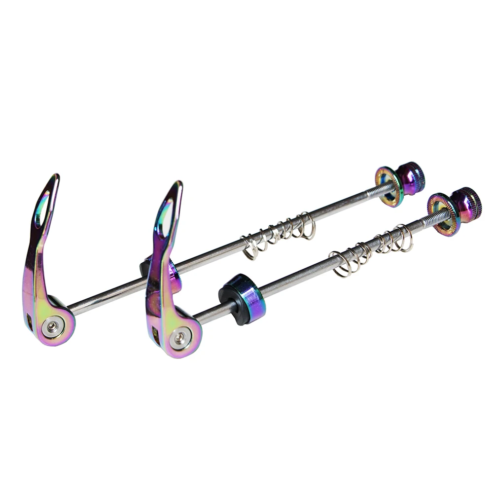 Mountainbike Schnellspanner QR-Achsen Radnaben Verriegelungshebel Fahrradteile Aluminiumlegierung Vorne 100mm Hinten 130/135mm – Detail 7