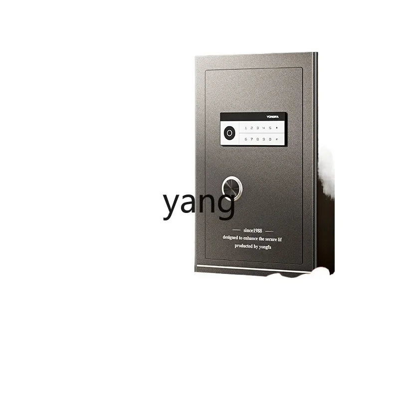 

yjq safe smart home fingerprint fireproof and anti-theft all-steel safe electronic password key