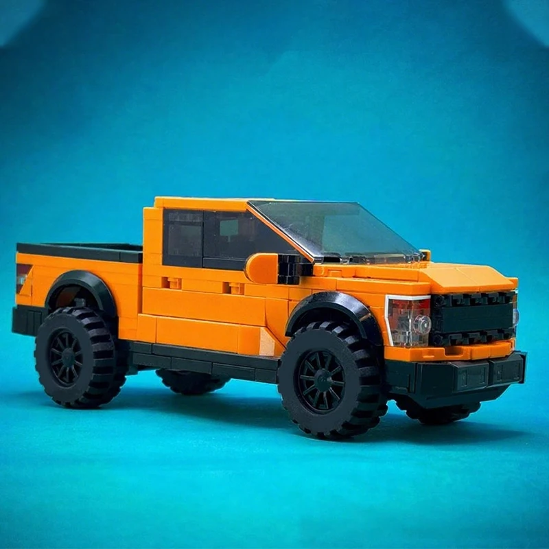 

285pcs MOC City Champions Built Tough F Raptor Model Building Blocks Christmas Gifts Construction Toy Brick Kids Education DIY