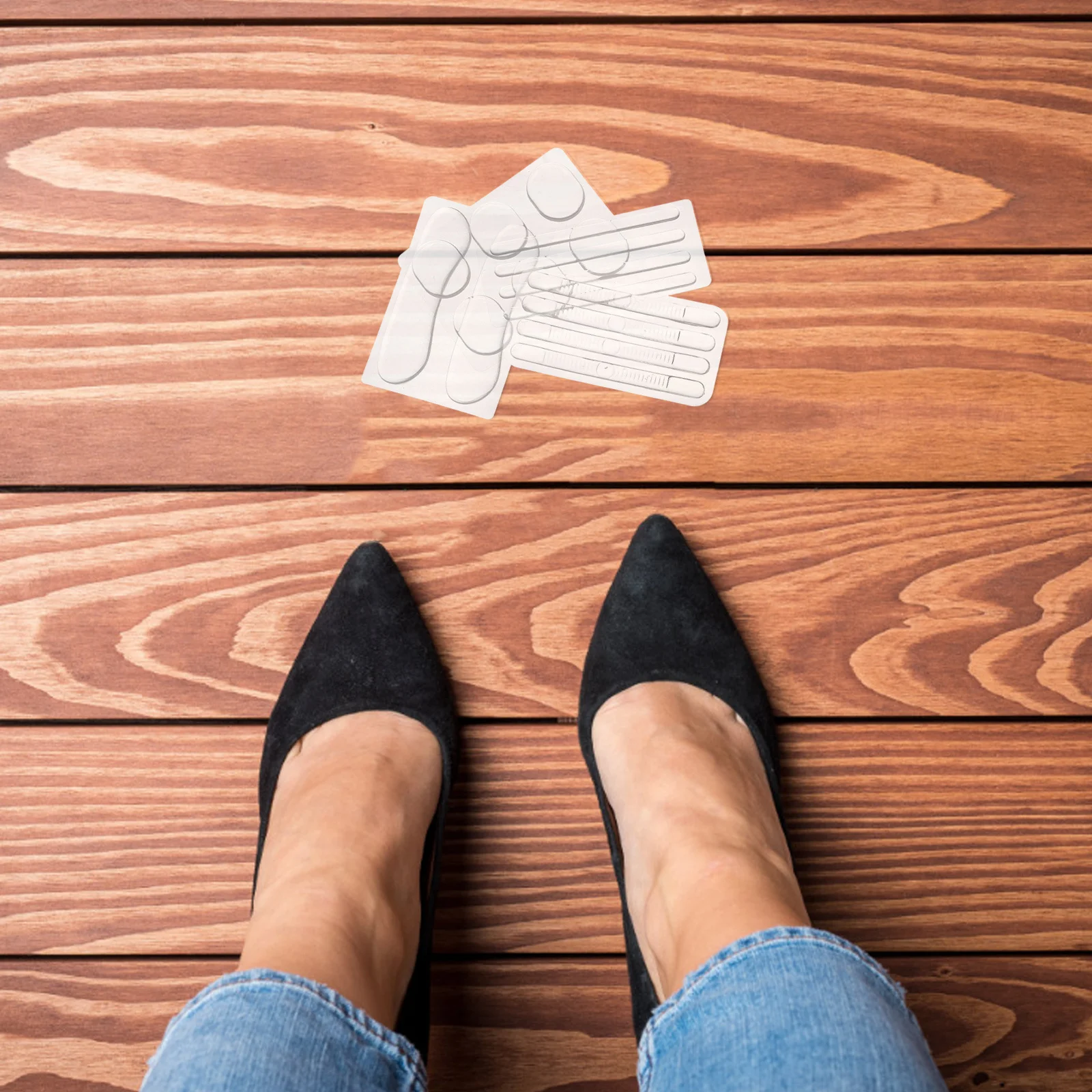 

17Pairs High Heel Cushion Inserts Transparent Self-Adhesive Gel Heel Protectors Anti Friction Shoe Pads for Blisters Sneakers