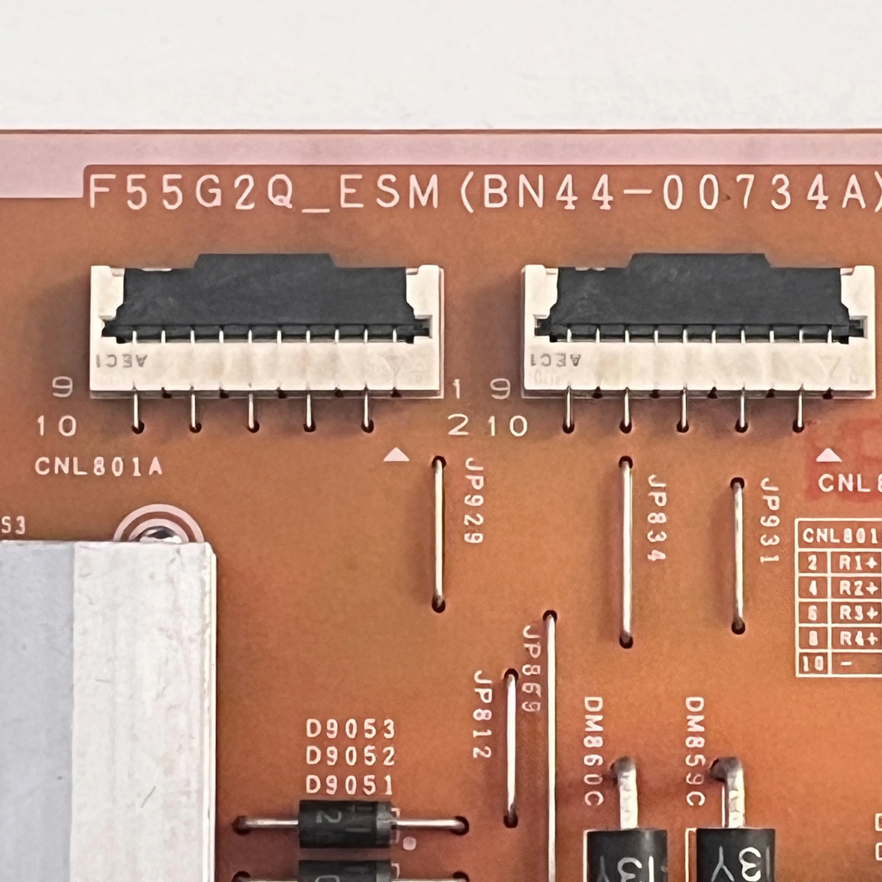 أصيلة الأصلي التلفزيون مجلس امدادات الطاقة ، F55G2Q_ESM BN44-00734A ، وقد تم اختبار العمل معا وللتلفزيونات LCD ، LH46UEDPLGC ZA