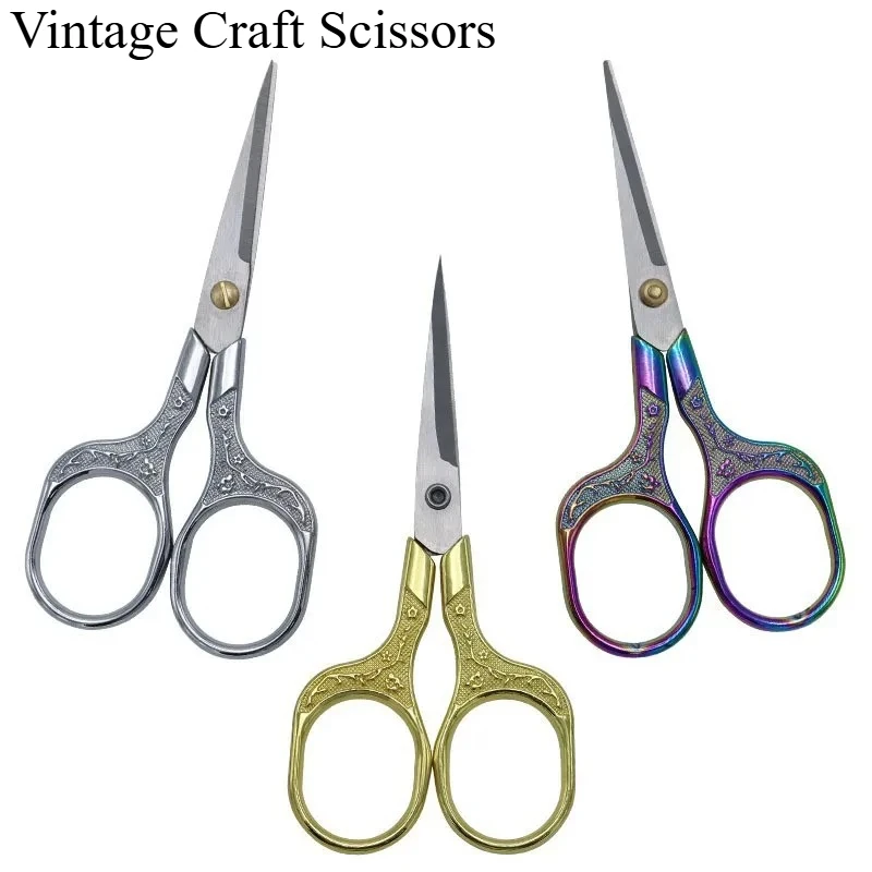 

Vintage Chinese Craft Scissors Sewing DlY Sewing Accessories Tailoring Tools Scissor Tailor's Scissors for Crafts Fabric Shears