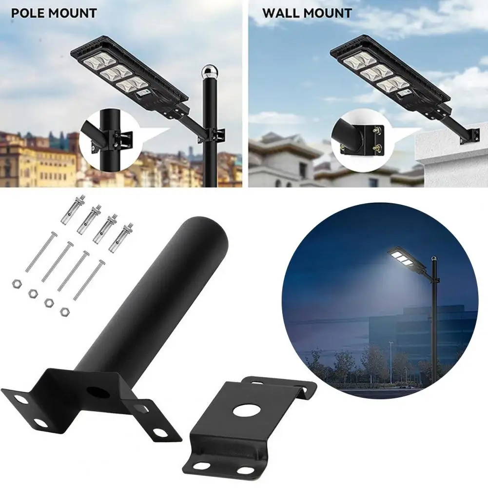 

Weatherproof Street Light Mounting Bracket Heavy Duty Metal Solar Streetlight Pole Bracket Kit for Outdoor for Street