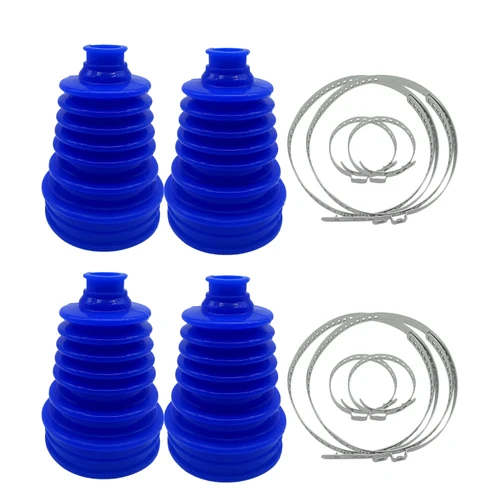 Imagen 1 del producto Cubierta azul de silicona CV de velocidad constante para coche, cubierta Universal de gran elasticidad para eje de transmisión, cubierta para bota, resistencia al envejecimiento