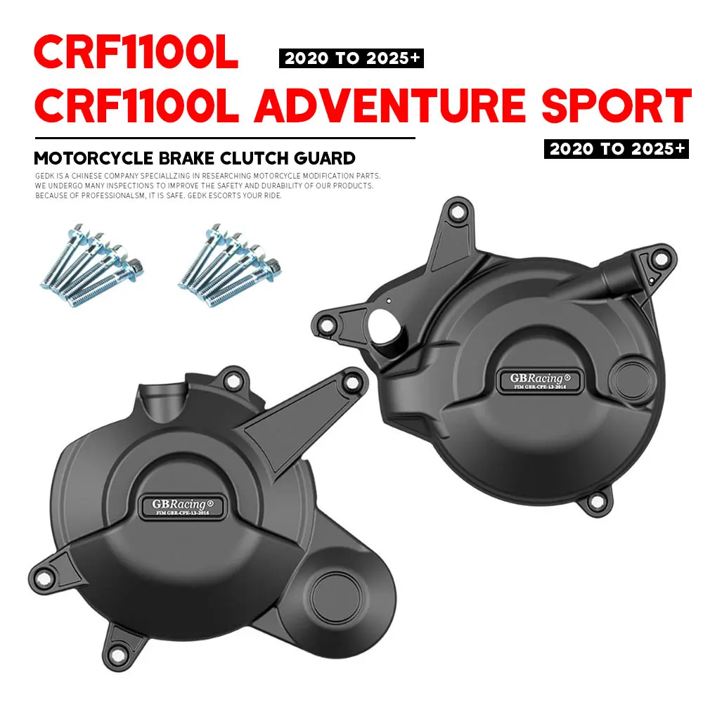 

GB Racing Engine Cover CRF1100L ADVENTURE SPORT 2020-2025 For HONDA Motorcycle Alternator Clutch Protection Cover Accessories