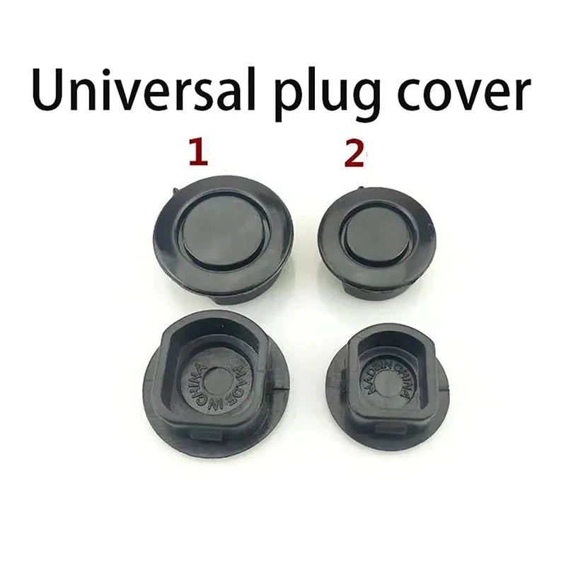 5PCS Car General Radar Hole Decorative Cover Suitable For Auto Front And Rear Bumper Reversing Warning Radar Probe Plug Hole