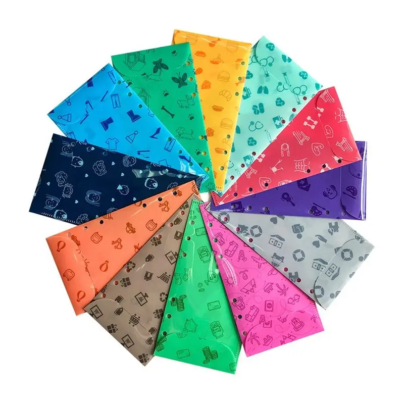 A29F-Money Saving Envelopes For Budget System Money Envelopes For Budgeting And Saving Tear And Water Resistant Vertical Version