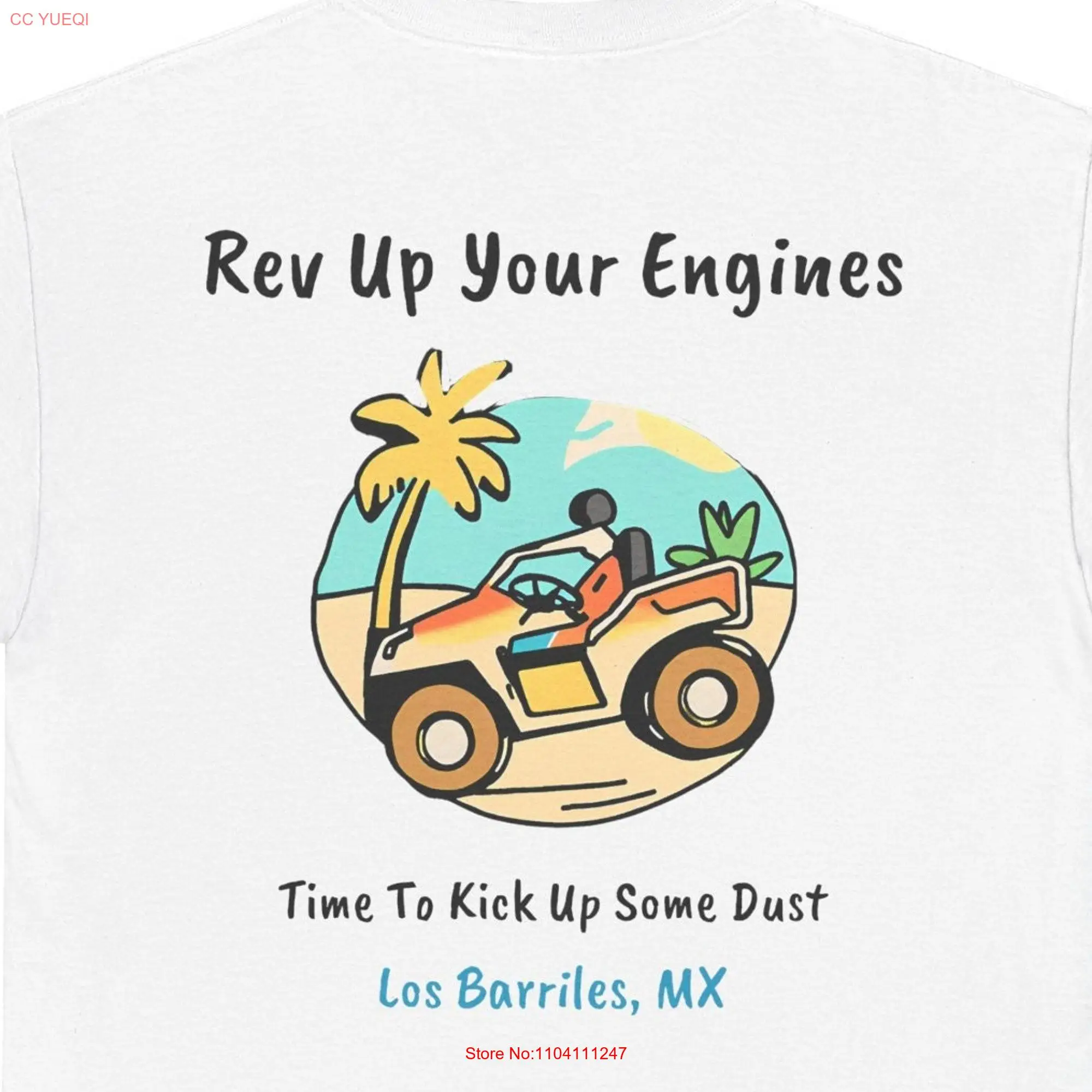 Baja Mexico Adventure T Shirt for Off Road Enthusiasts Fun in the Sun Extreme Sports Guys Trip to Cabo Family Vacation Los