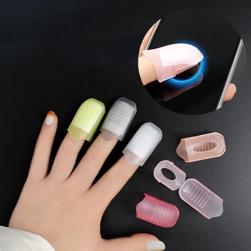 5pcs Polish Remover Clips Soak Off Clip Cap UV Gel Polish Remover Wrap Nail Tool Touch Screen Use Nail Clean Degreaser Tools