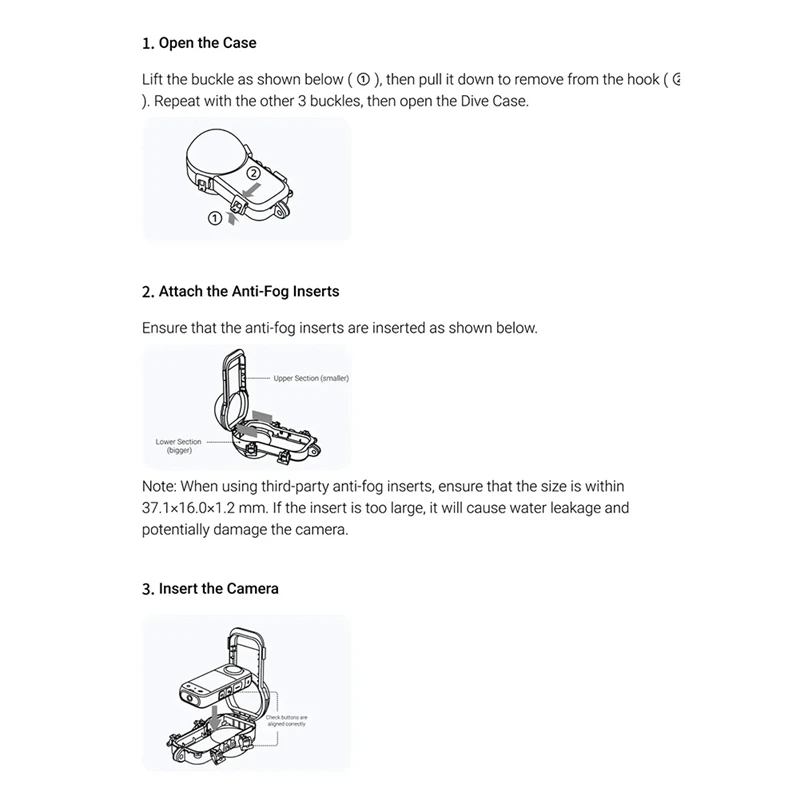 Coque étanche entièrement invisible pour Insta360 Bery, coque de plongée pratique, transparente, portable, questionPortable