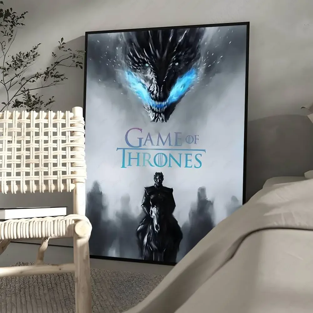 G-Game-Of-Thrones Dragon Classic Poster Water Proof Paper Print Room Decor Stickers Art Wall Decoration Bedroom Living Room