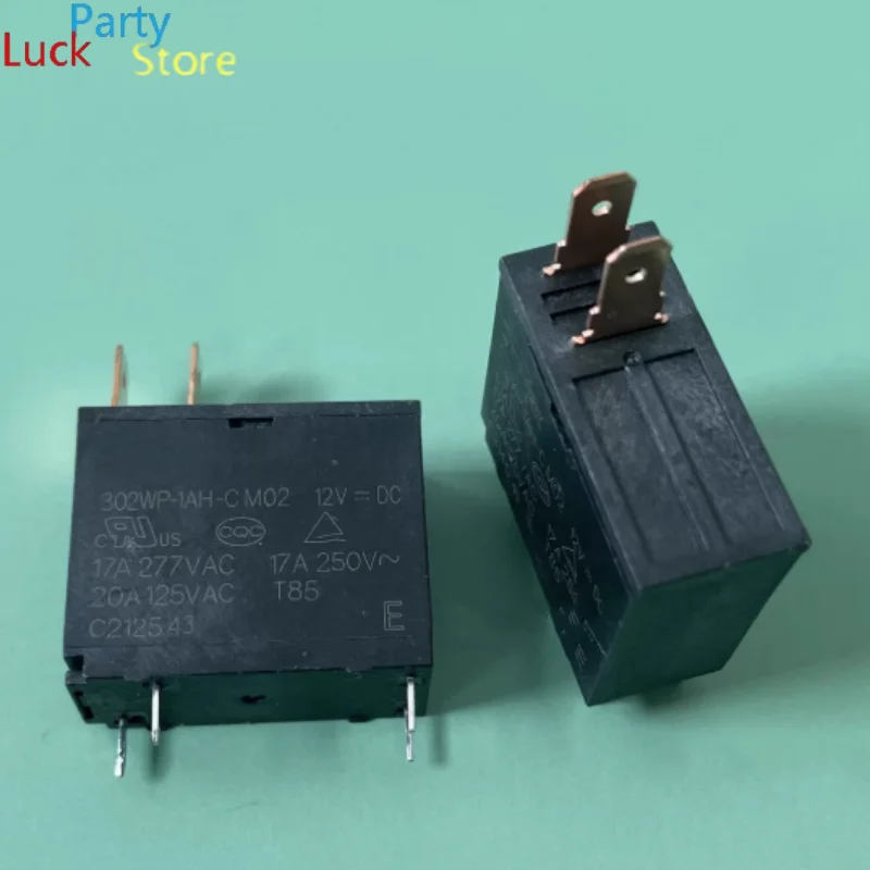 Электрический водонагреватель, блок питания для микроволновой печи, реле основной платы 17A, 12 В постоянного тока, 4-контактный 302WP-1AH-C