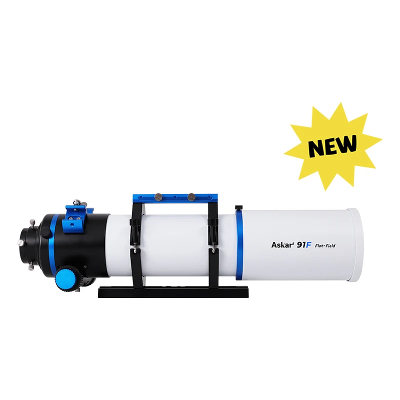 

Askar 91F F/6.7 Focal Length 609mm Flat-Field Self-flattened Quadruplet Astrograph Telescope