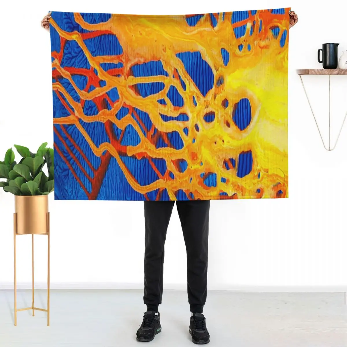 

MikeyElliott Throw Blanket Summer Cool Breathable Blanket for Sleeping