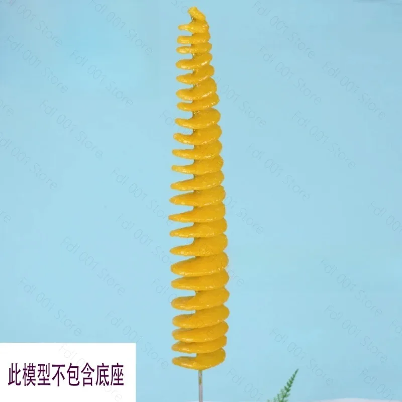 Simulated Potato Tower Model Corn Model Tornado Potato Tower Cri Skin Corn Model Home Decorations Artificial Fruit
