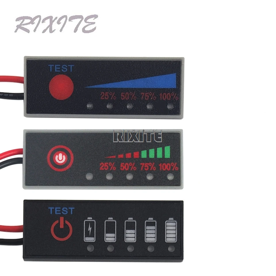 Indicador de carga de batería para 18650, probador de capacidad de iones de litio, placa de visualización inteligente 1S 2S 3S 4S 5S 6S 7S 3.7V-29.4V