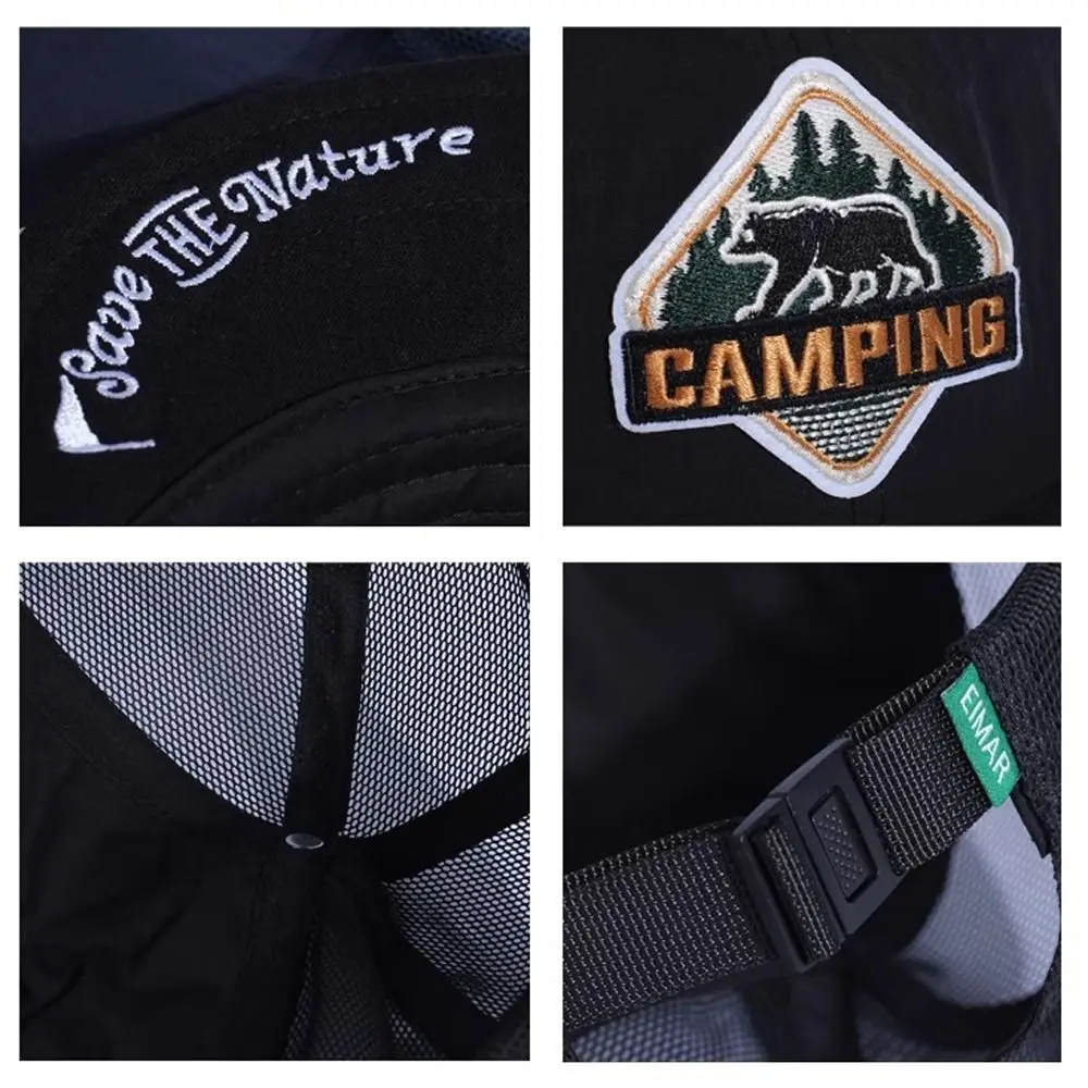 Новая бейсболка с вышивкой в стиле ретро, дышащая сетчатая шляпа от солнца, регулируемая спортивная шляпа с короткими полями, уличная