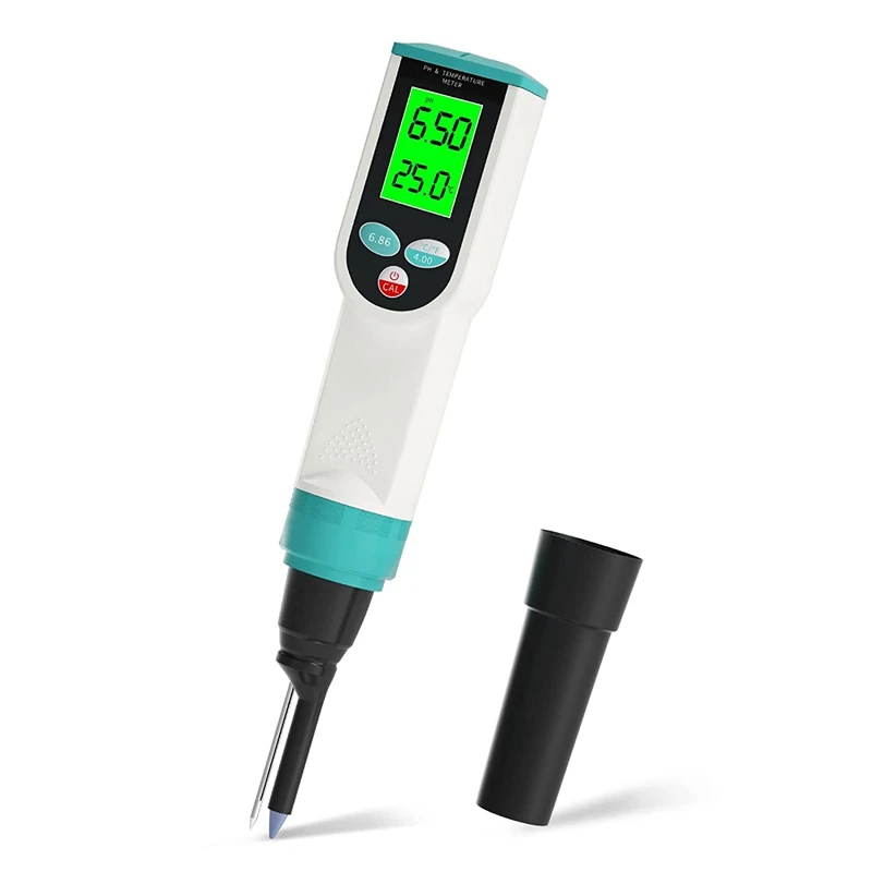 Waterproof Digital Food PH Meter PH Tester With High Accuracy PH/Temperature Probe