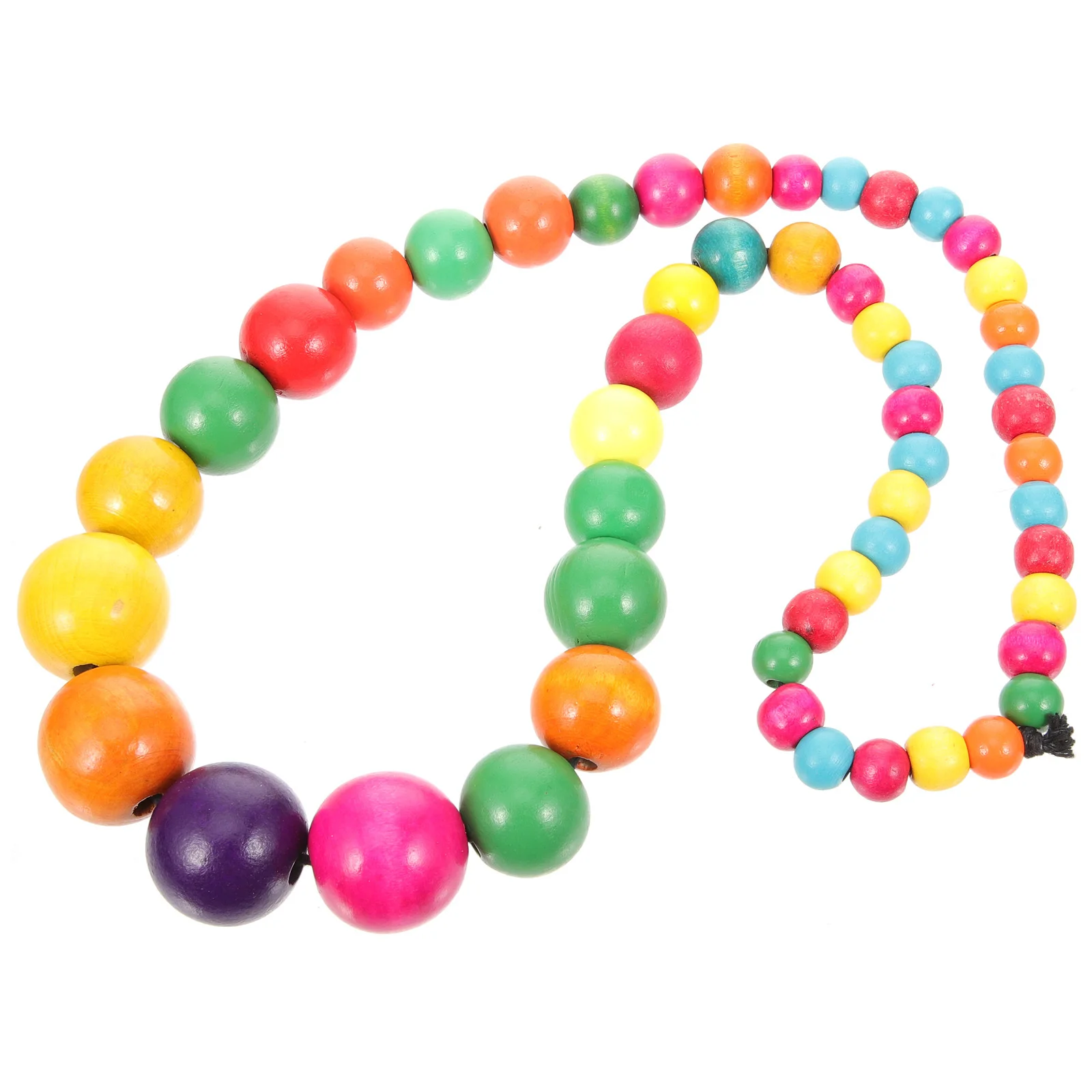 الملونة مطرز قلادة البوهيمي نمط خفيفة الوزن المرأة سلسلة عنق الفتيات قلادة فريد الخرز والمجوهرات الإكسسوارات #2