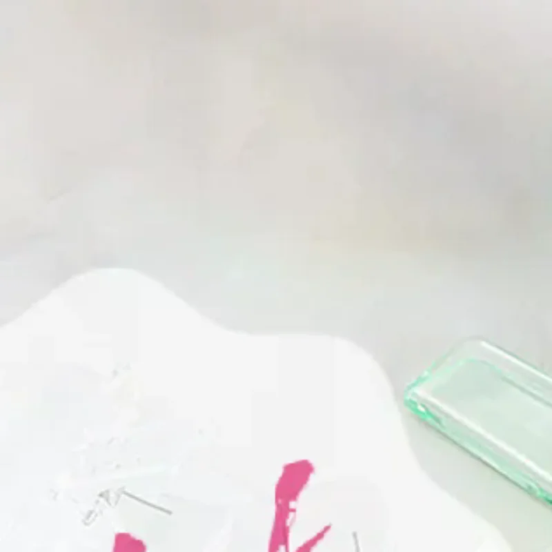 Simplicity Paper Clip Transparent Visiable Acrylic Clip Scrapbook Sticker Storage Clip Student Supplies Lovely Stationery