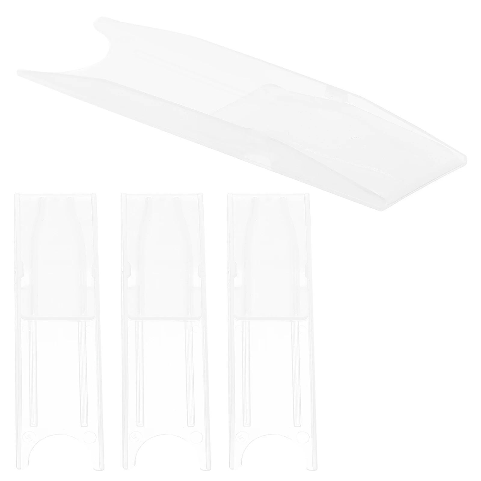 

4pcs Clarinet Case Saxophone Reeds Storage Holder Musical Instrument Accessories Plastic Durable Ventilation Holes Prevent