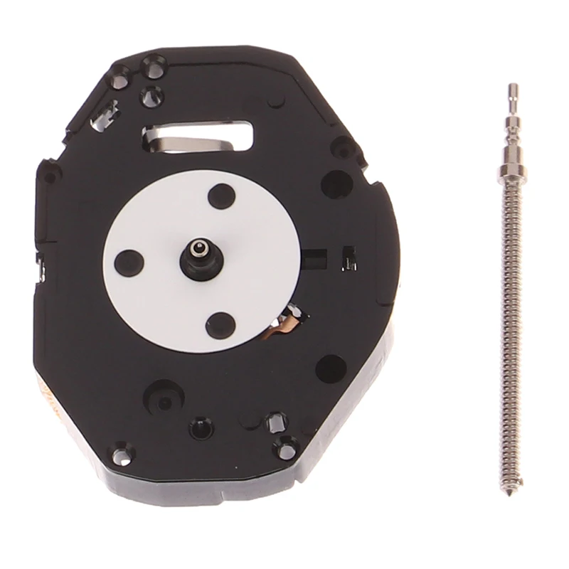 【Peace】1Pc PC21 Watch Movement With Rod For Miyota PC21 Quartz Watch Accessories Without Electronic 3 Pins Watch Movement